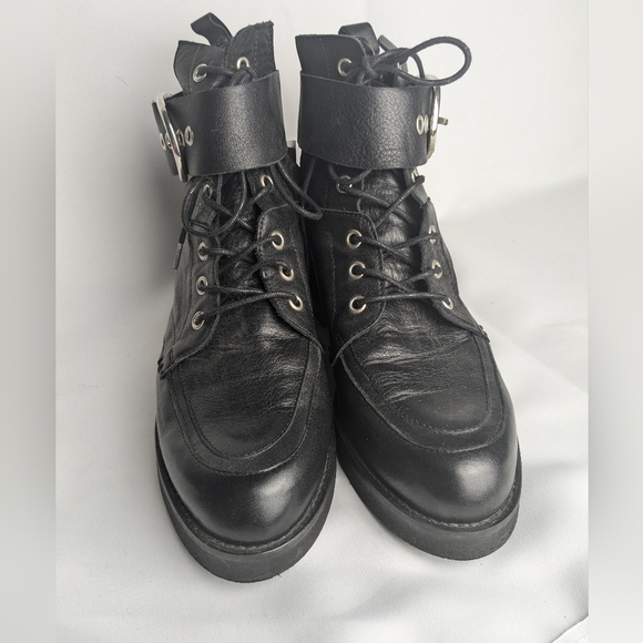 L'INTERVALLE Black Ankle Boots - Picture 2 of 12